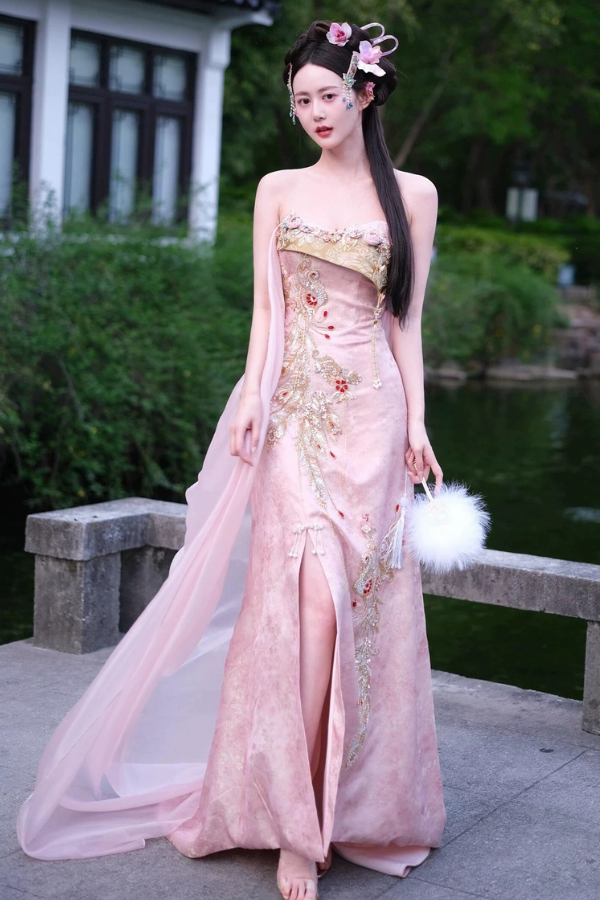 Pink Polly Gown