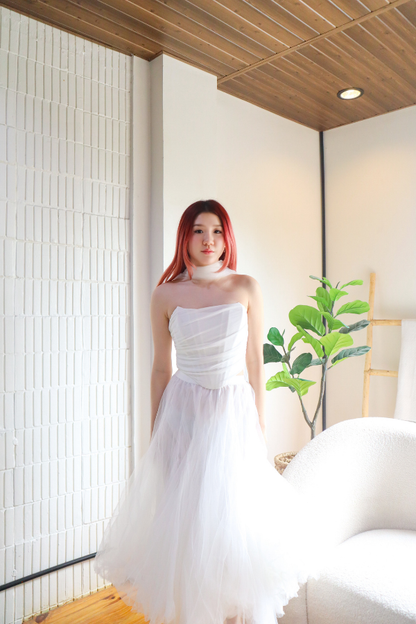 White Bea Tulle Set