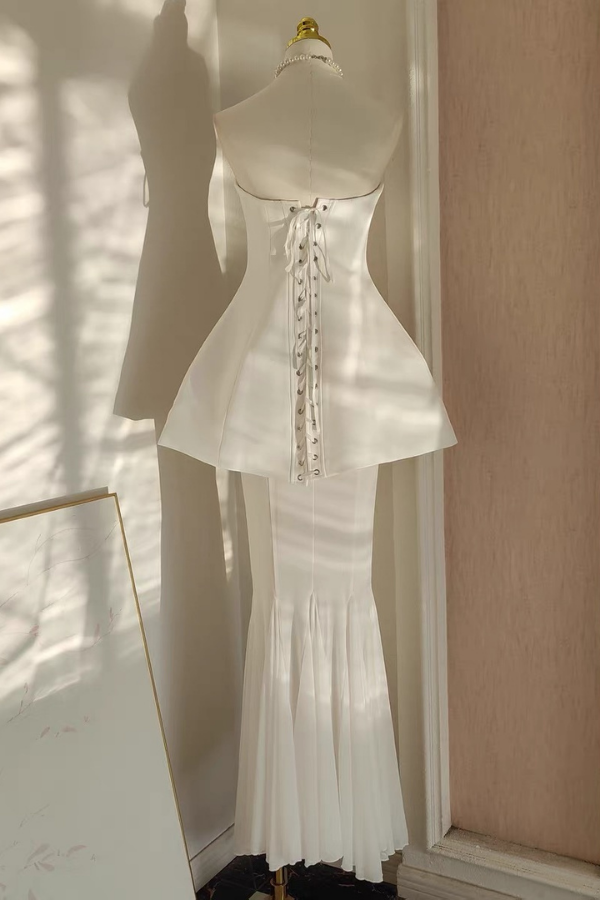 White Donna Dress
