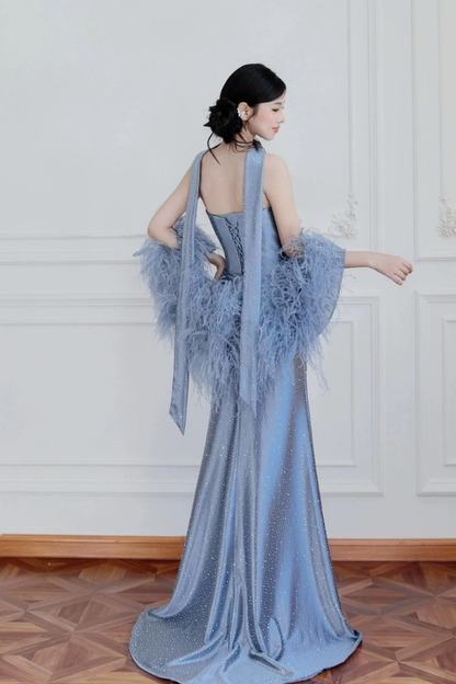 Blue Bridget Gown