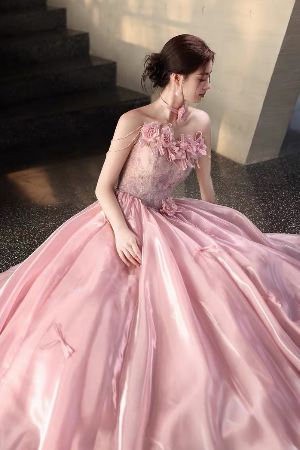 Pink Elisa Ball Gown