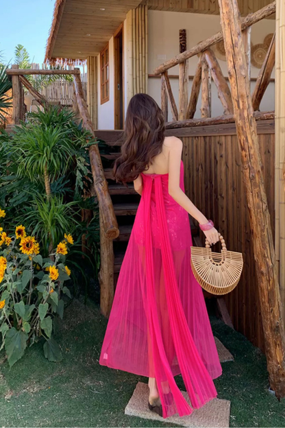 Pink Holly Dress