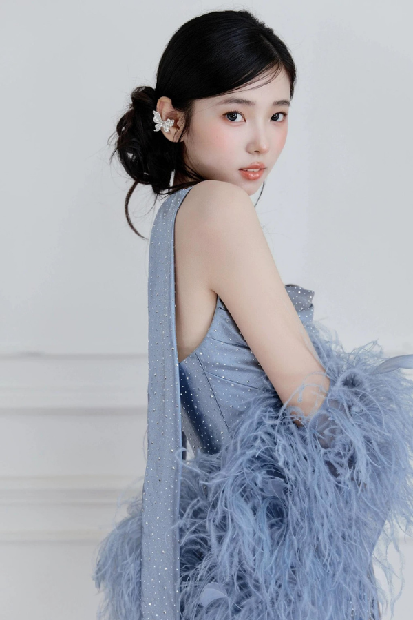 Blue Bridget Gown