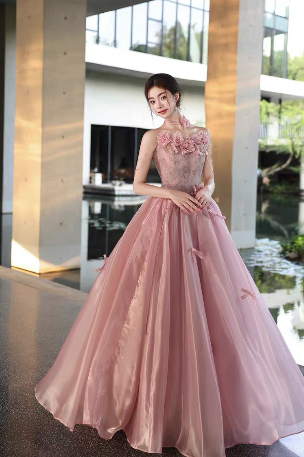 Pink Elisa Ball Gown