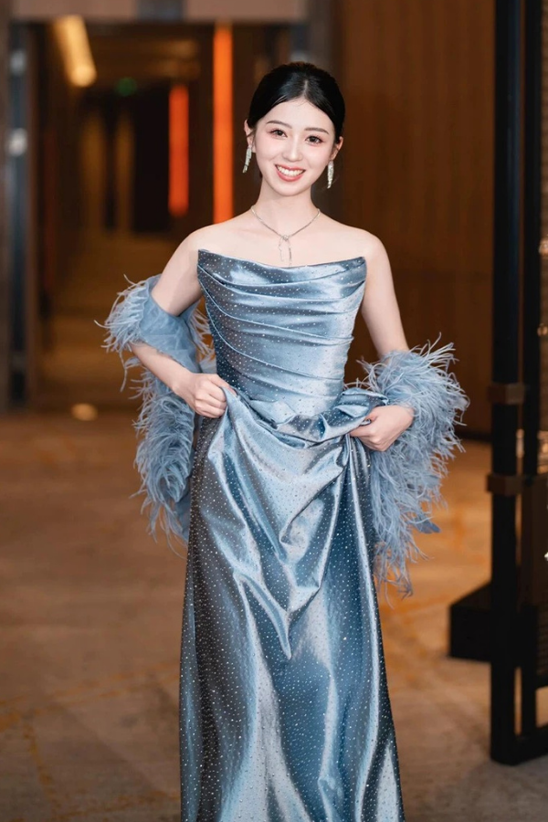 Blue Bridget Gown