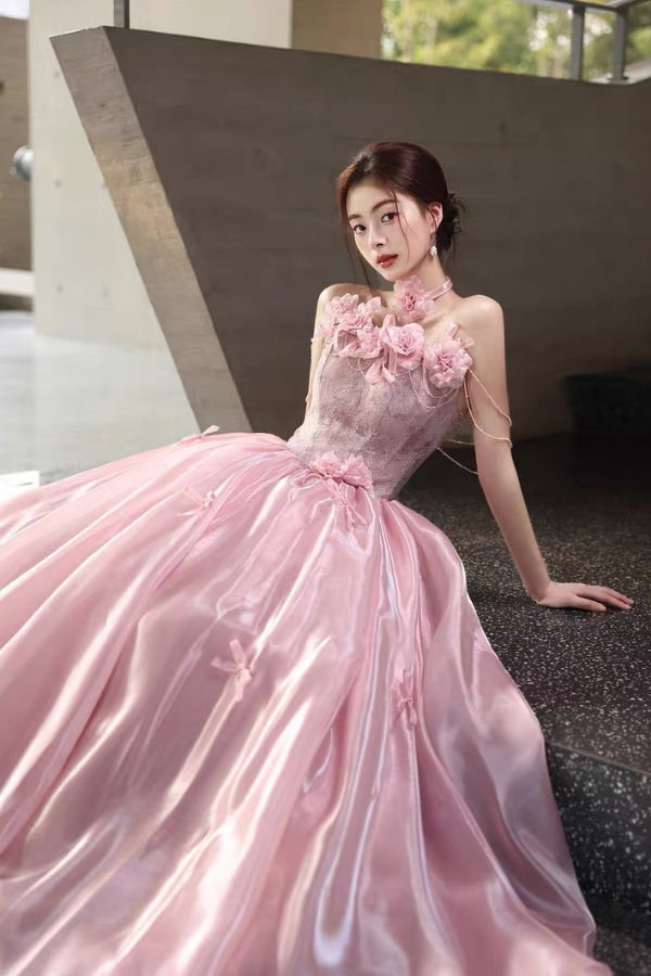 Pink Elisa Ball Gown