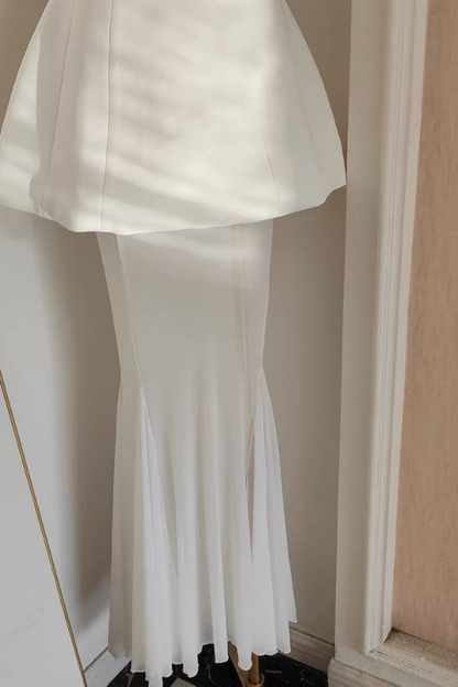 White Donna Dress