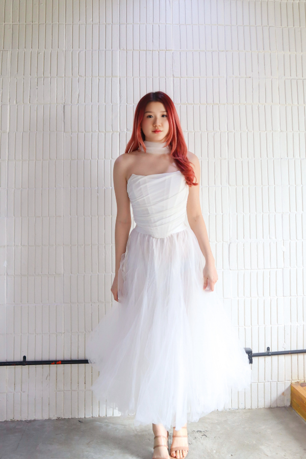 White Bea Tulle Set