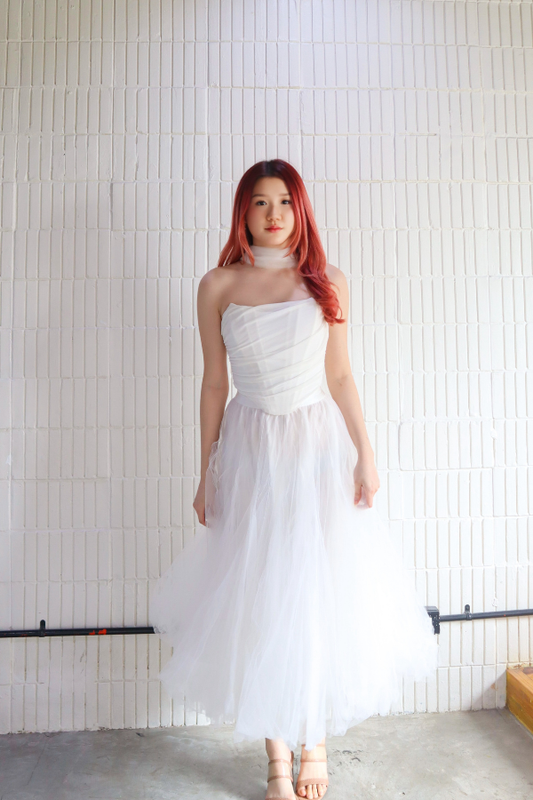 White Bea Tulle Set