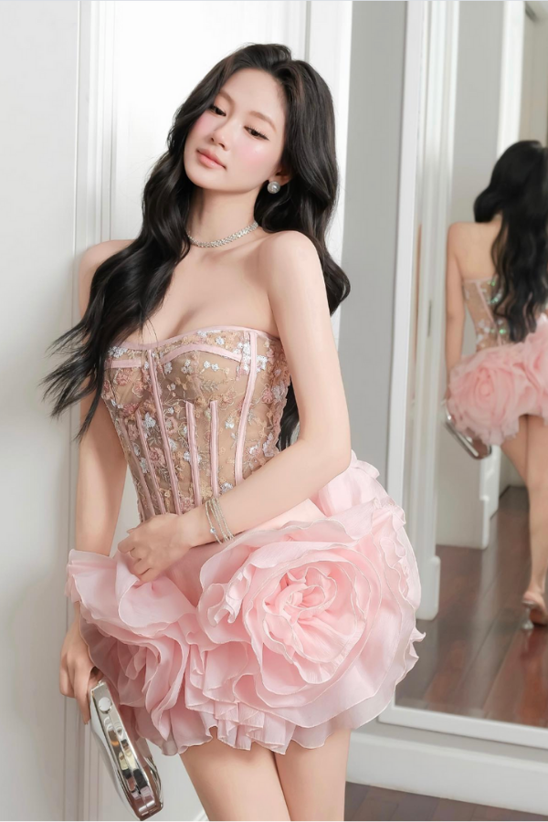 Pink Kylie Dress