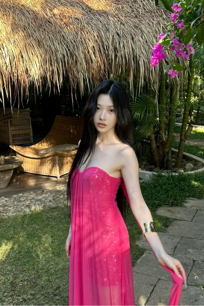 Pink Holly Dress