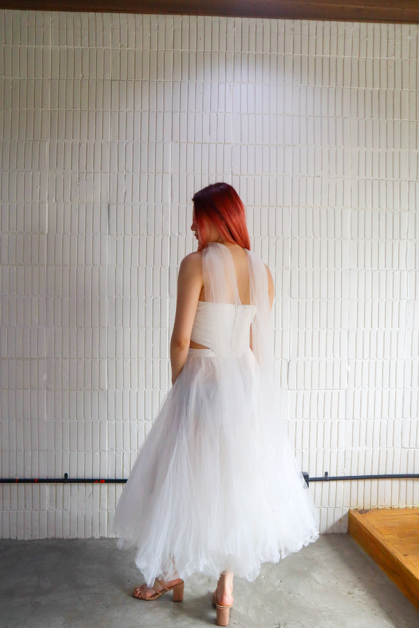 White Bea Tulle Set