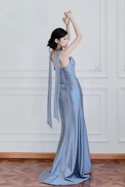 Blue Bridget Gown