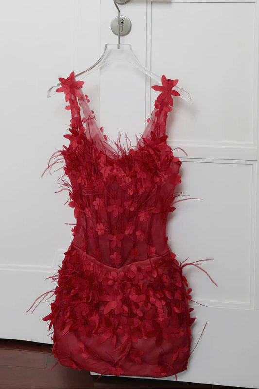 Red Kara Dress