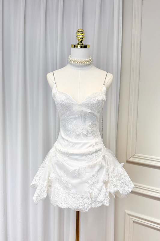White Lace Dress