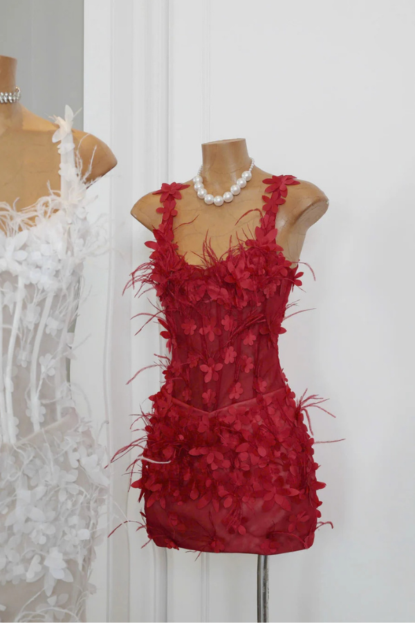 Red Kara Dress