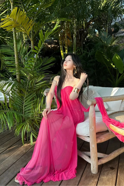 Pink Holly Dress