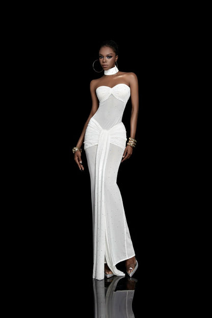 SS'24 Collection - White Karen Dress and Cindy Cape