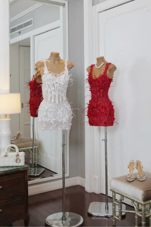 Red Kara Dress