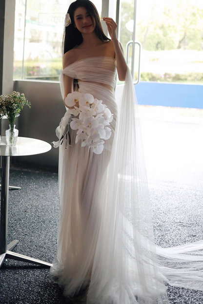 White Long Gown