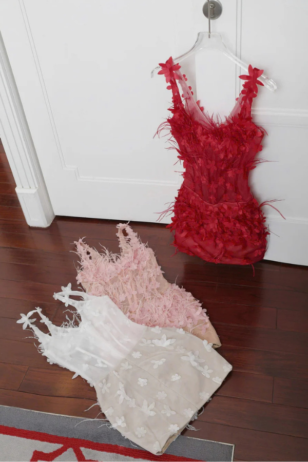 Red Kara Dress