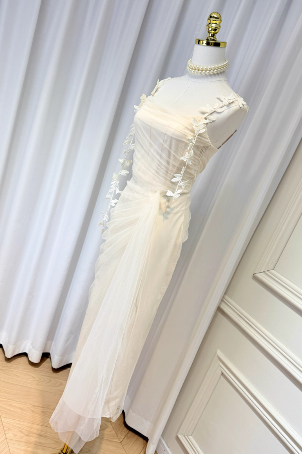 White Long Dress
