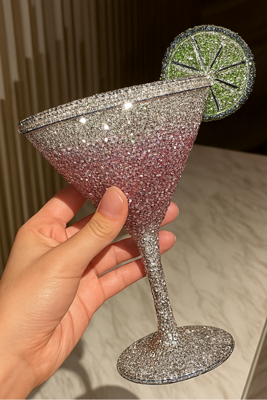 Silver Julia Cocktail Bag