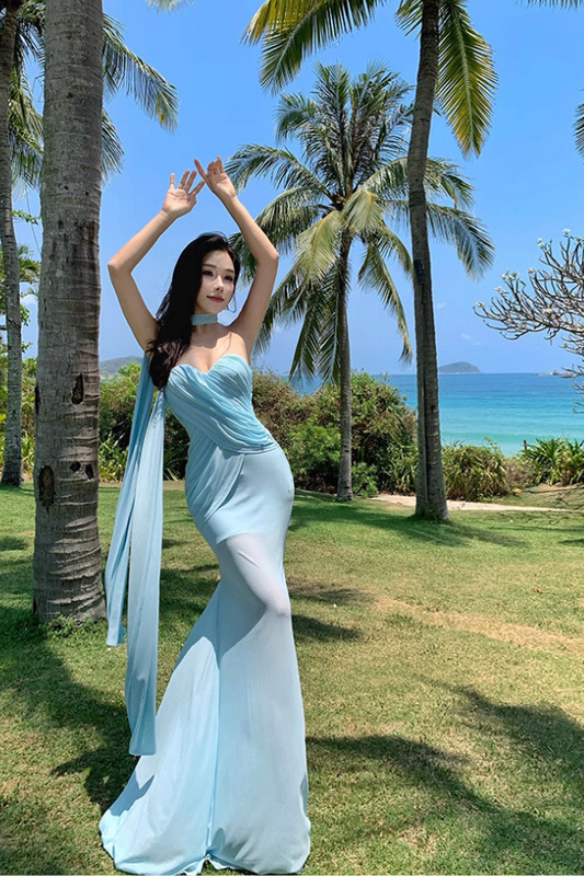 Blue Azalea Dress