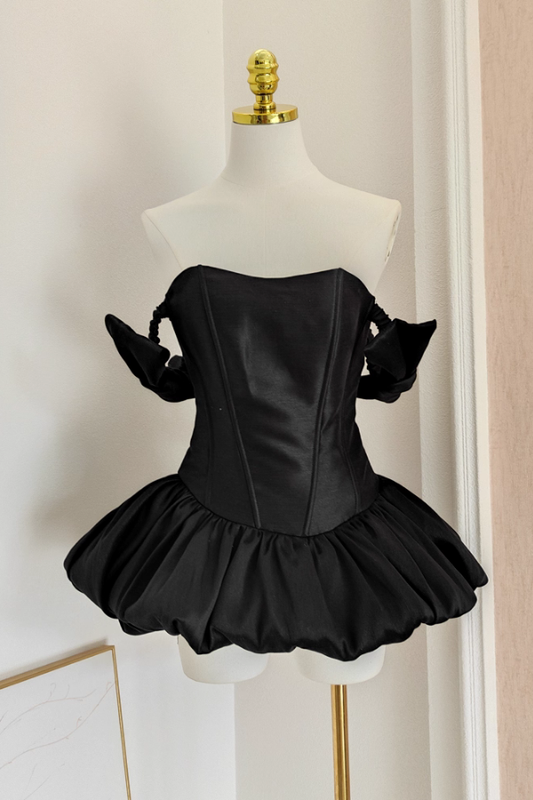 Black Off Shoulder Dress