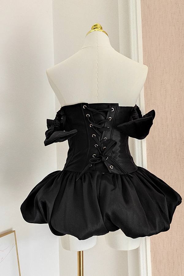 Black Off Shoulder Dress