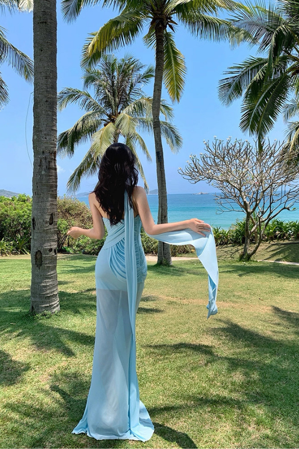 Blue Azalea Dress