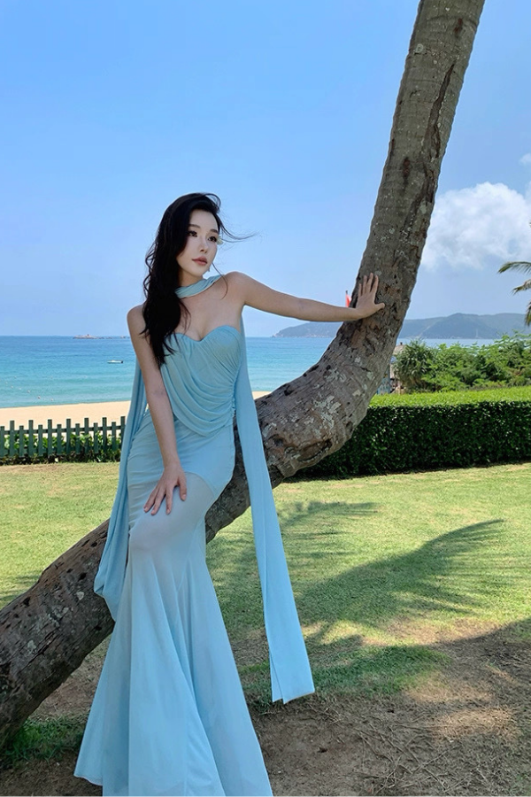 Blue Azalea Dress