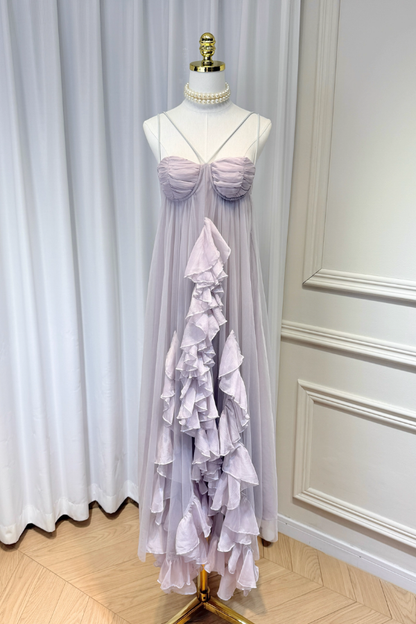 Purple Long Dress