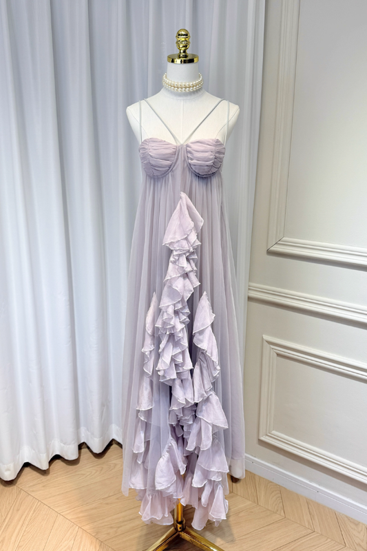 Purple Long Dress