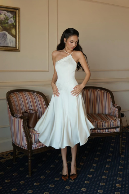 White Leblanc Dress