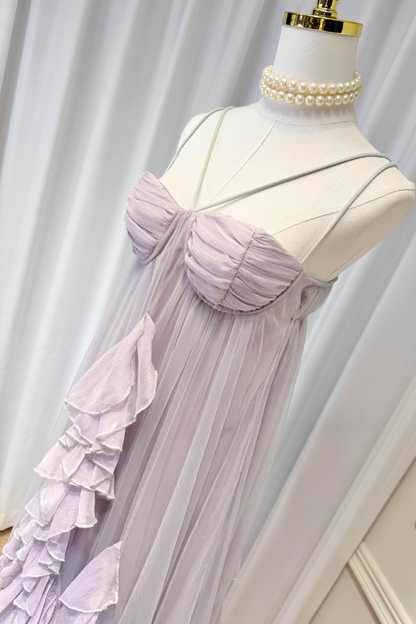 Purple Long Dress