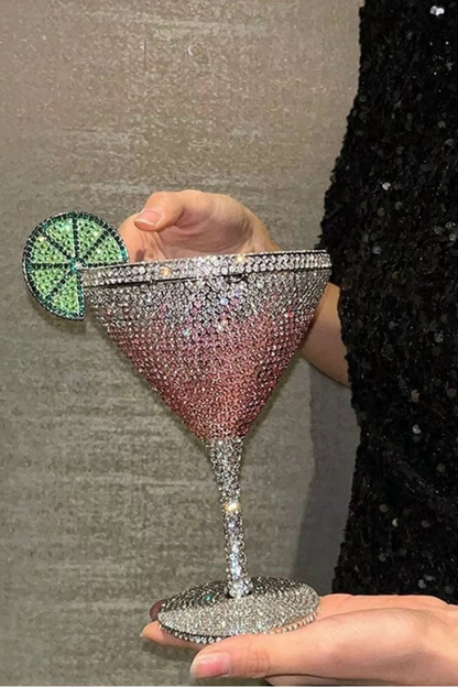 Silver Julia Cocktail Bag