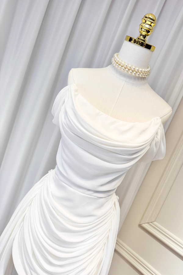 White Tube Dress
