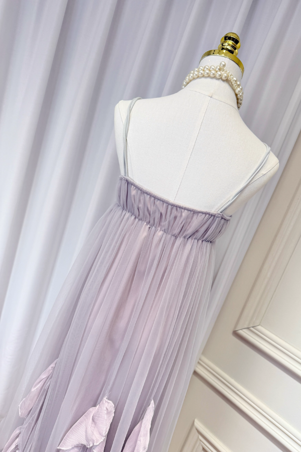 Purple Long Dress