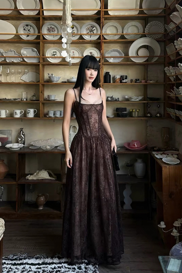 Brown Avery Dress