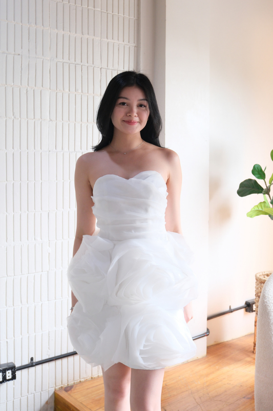 White Rina Dress