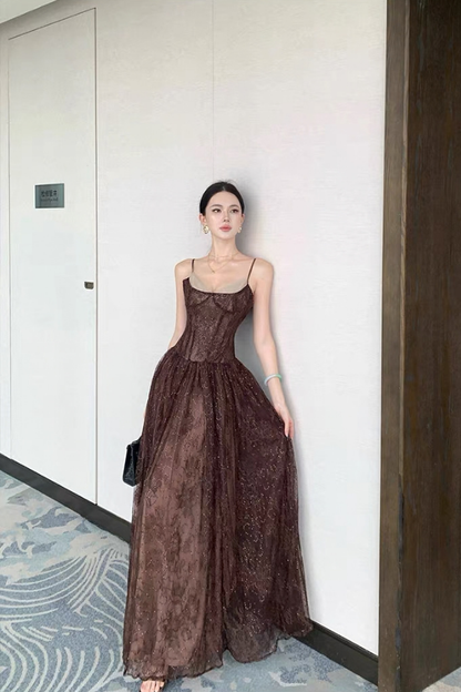 Brown Avery Dress