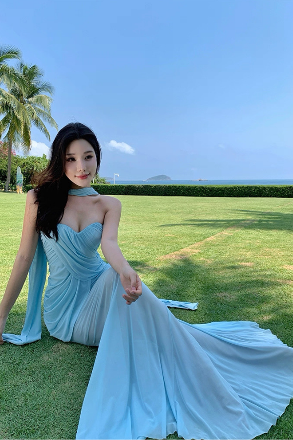 Blue Azalea Dress