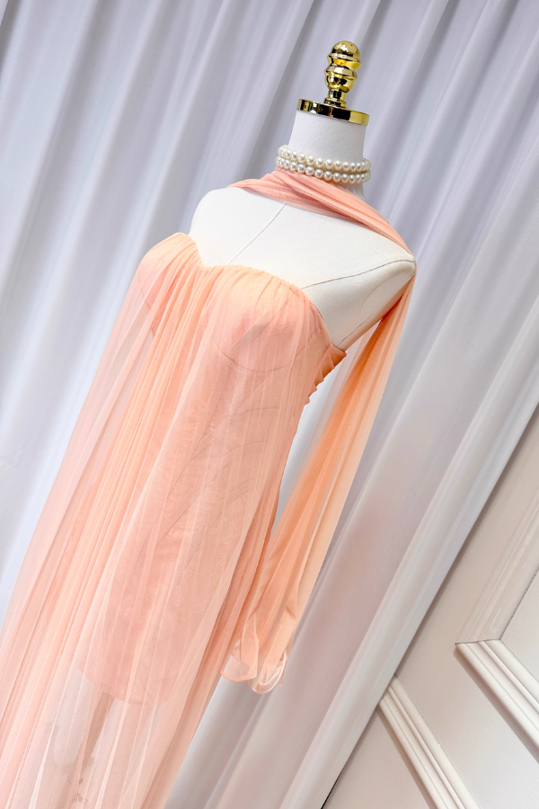 Orange Long Dress