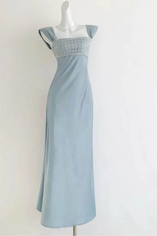 Blue Heath Dress