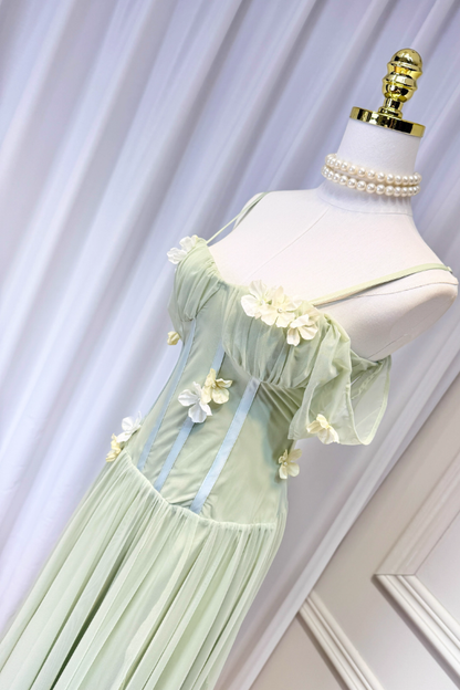 Green Long Dress