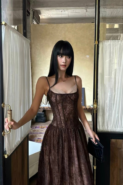 Brown Avery Dress