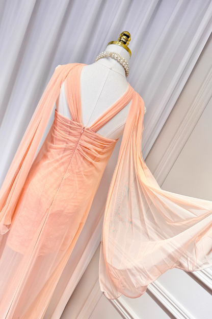 Orange Long Dress