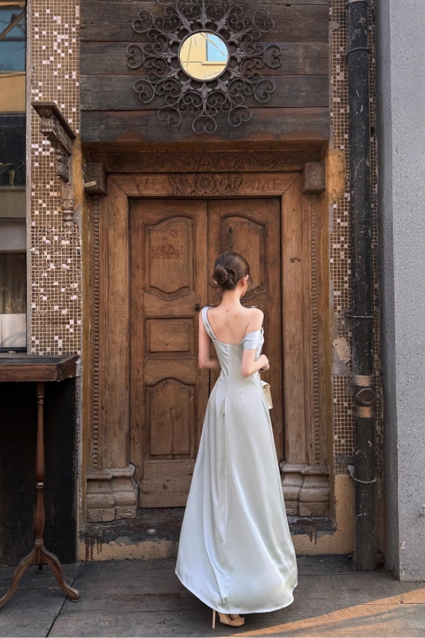 Blue Heath Dress