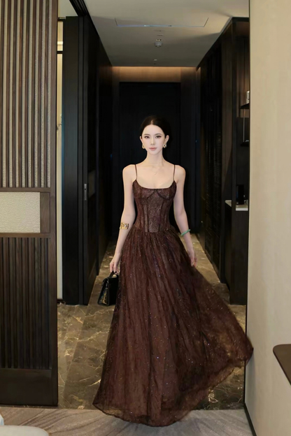 Brown Avery Dress